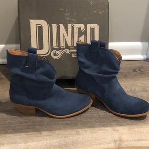 Denim Booties size 9